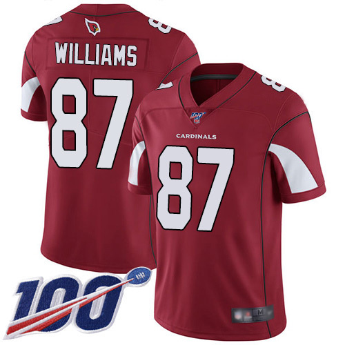 Arizona Cardinals Limited Red Men Maxx Williams Home Jersey NFL Football #87 100th Season Vapor Untouchable